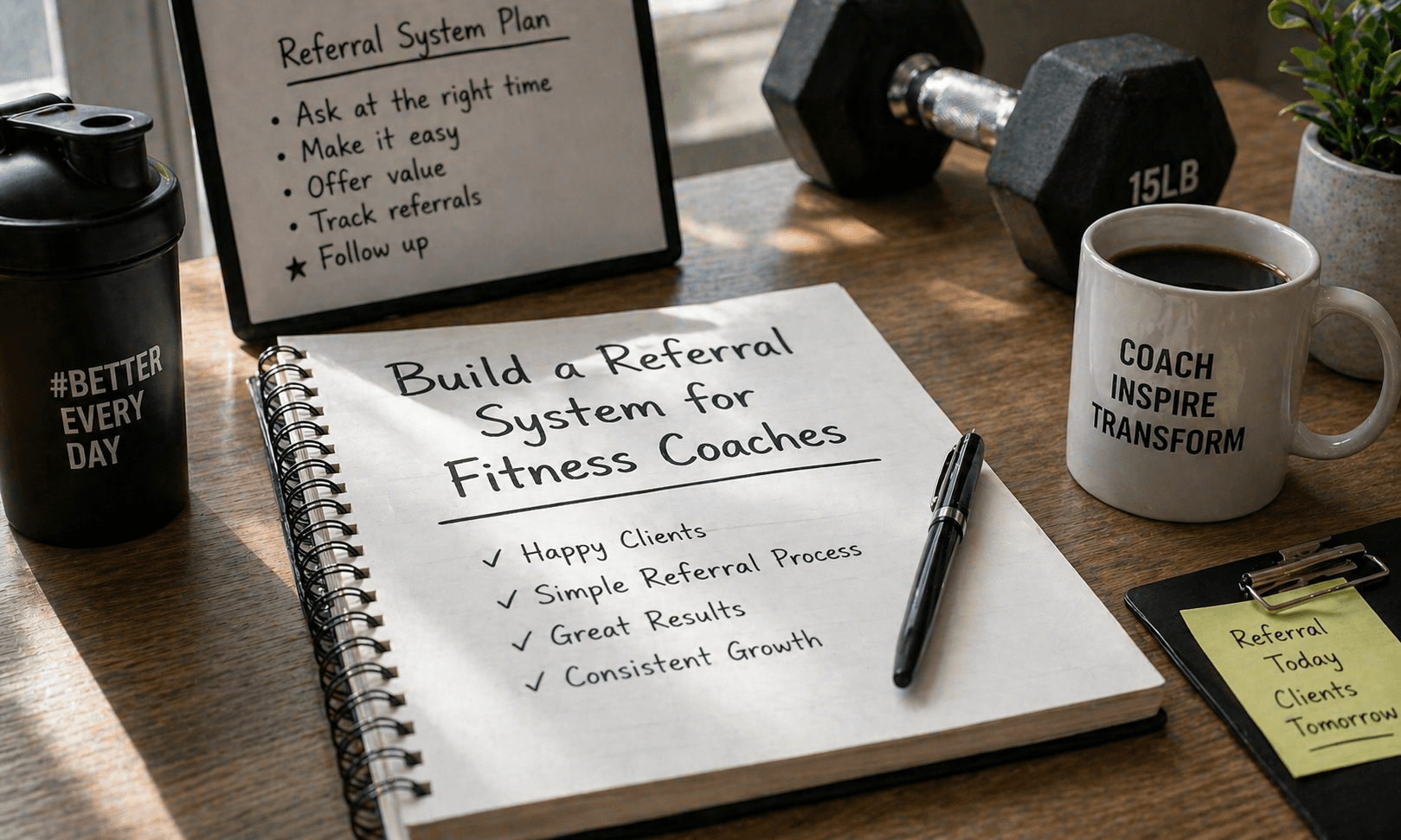 Build a Referral System for Fitness Coaches